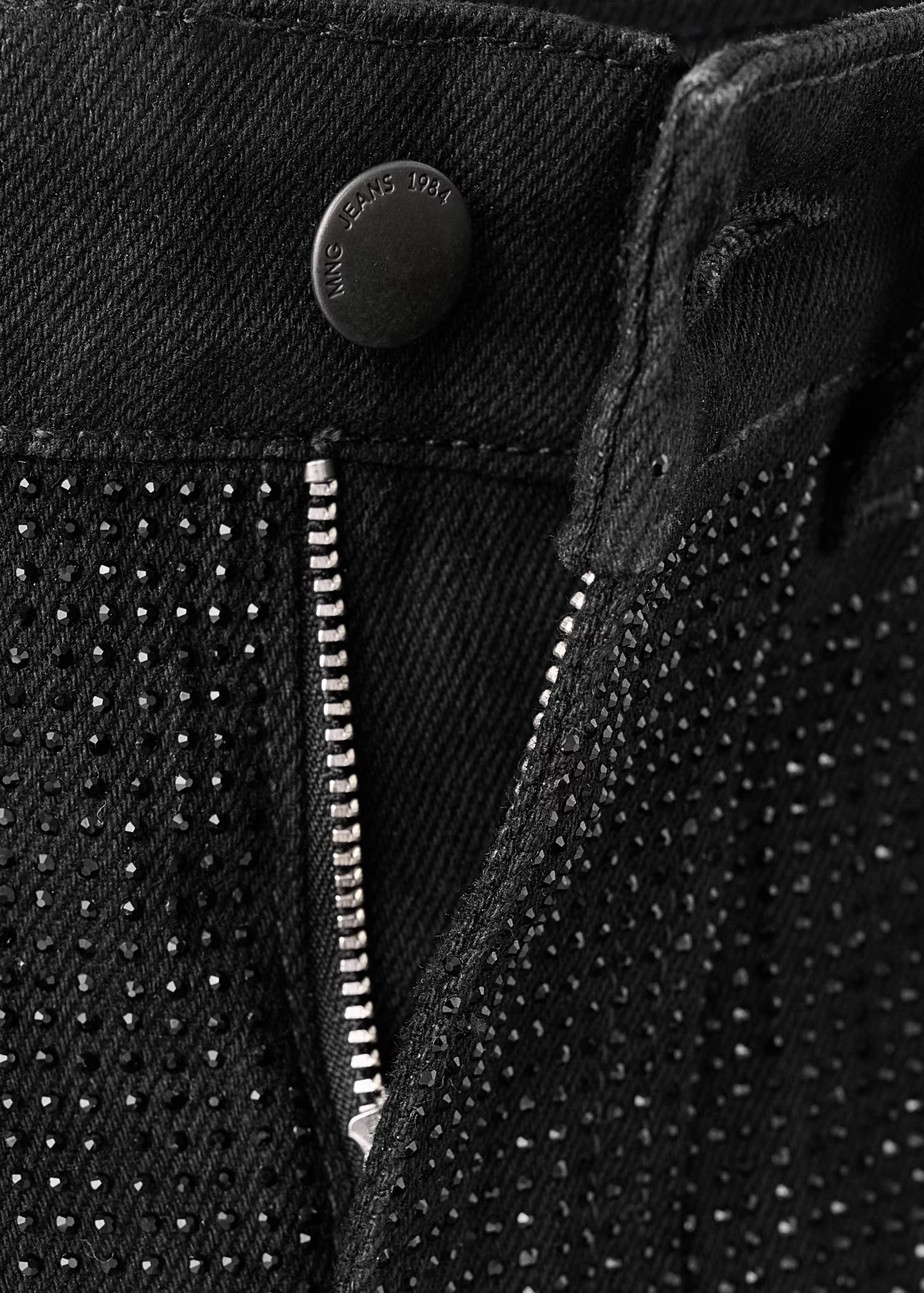 Balloon Rhinestones Jeans